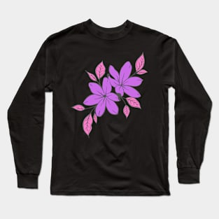 Flower design Long Sleeve T-Shirt